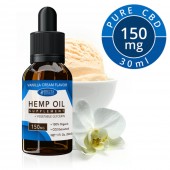 Delta Botanicals Hemp Oil 150mg Vanilla Cream