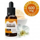 Delta Botanicals Hemp Oil 600 mg Vanilla Cream