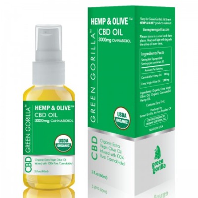 CBD Oil Unflavored 3000 mg 2 OZ