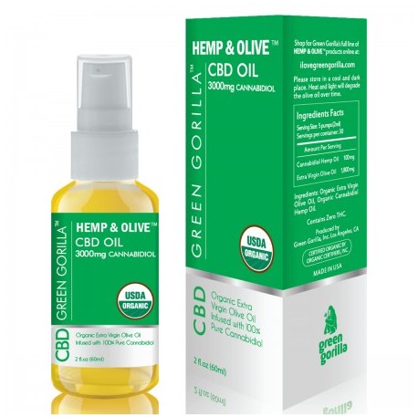 CBD Oil Unflavored 3000 mg 2 OZ